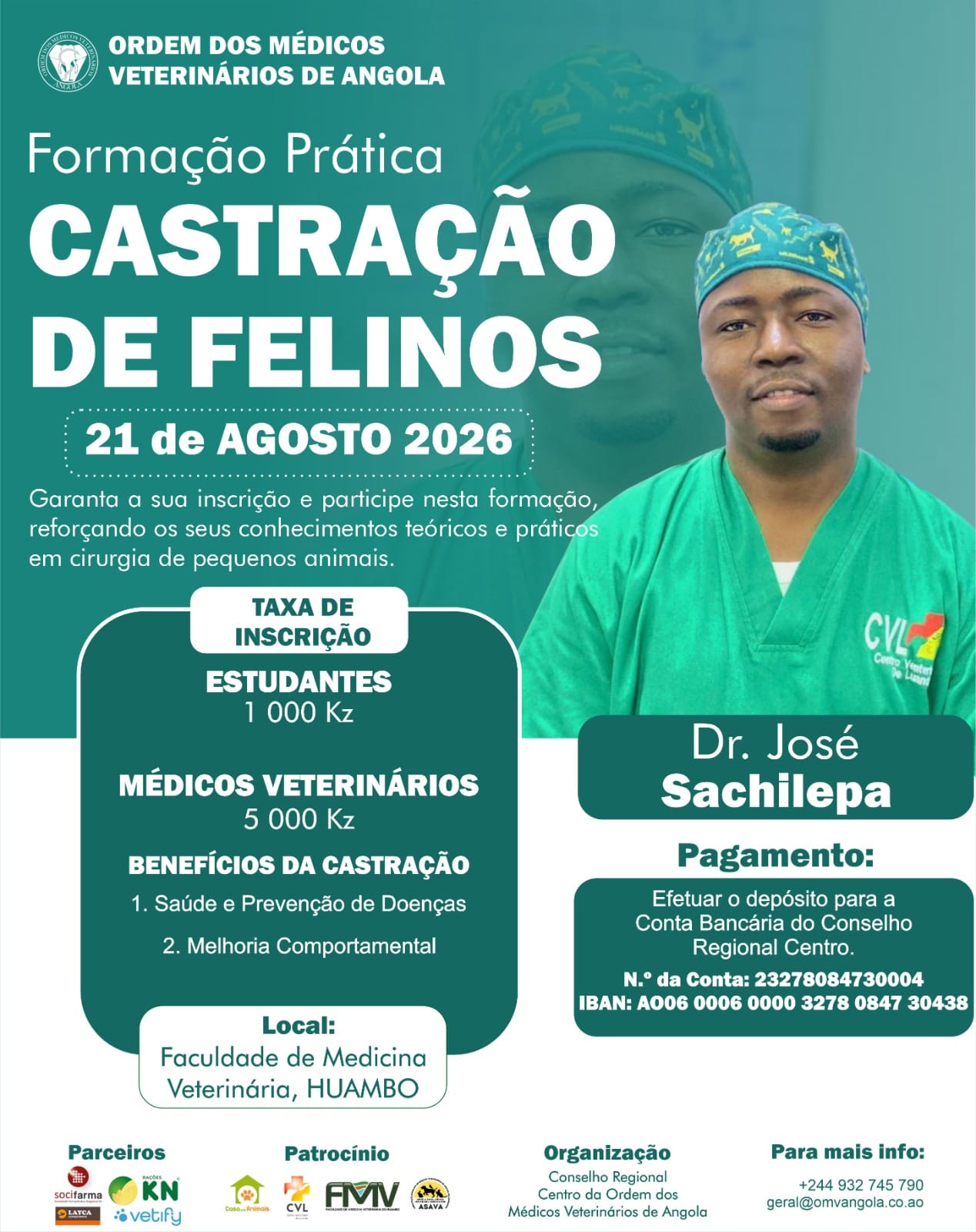 Formação Prática: Castração de Felinos