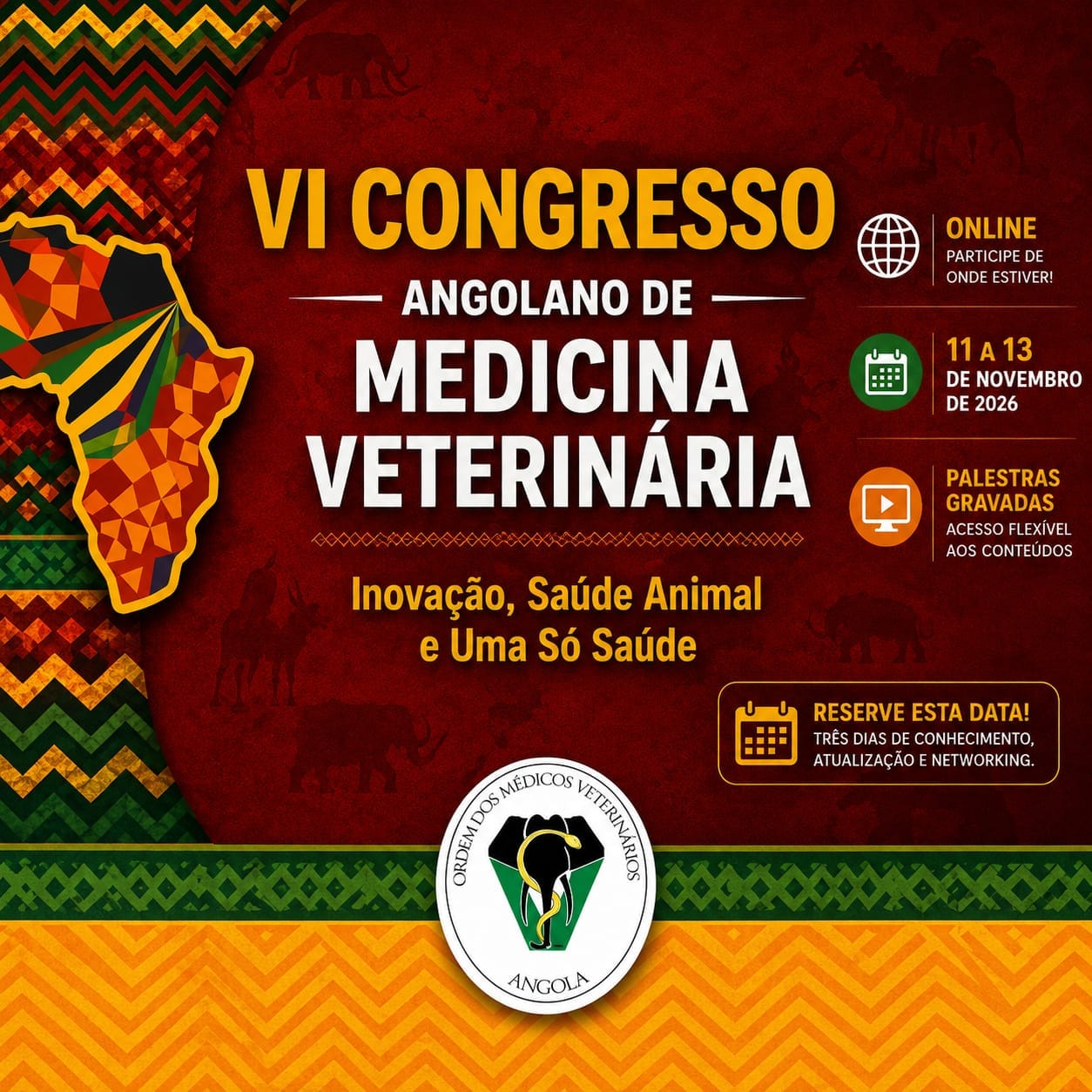 VI Congresso Angolano de Medicina Veterinária